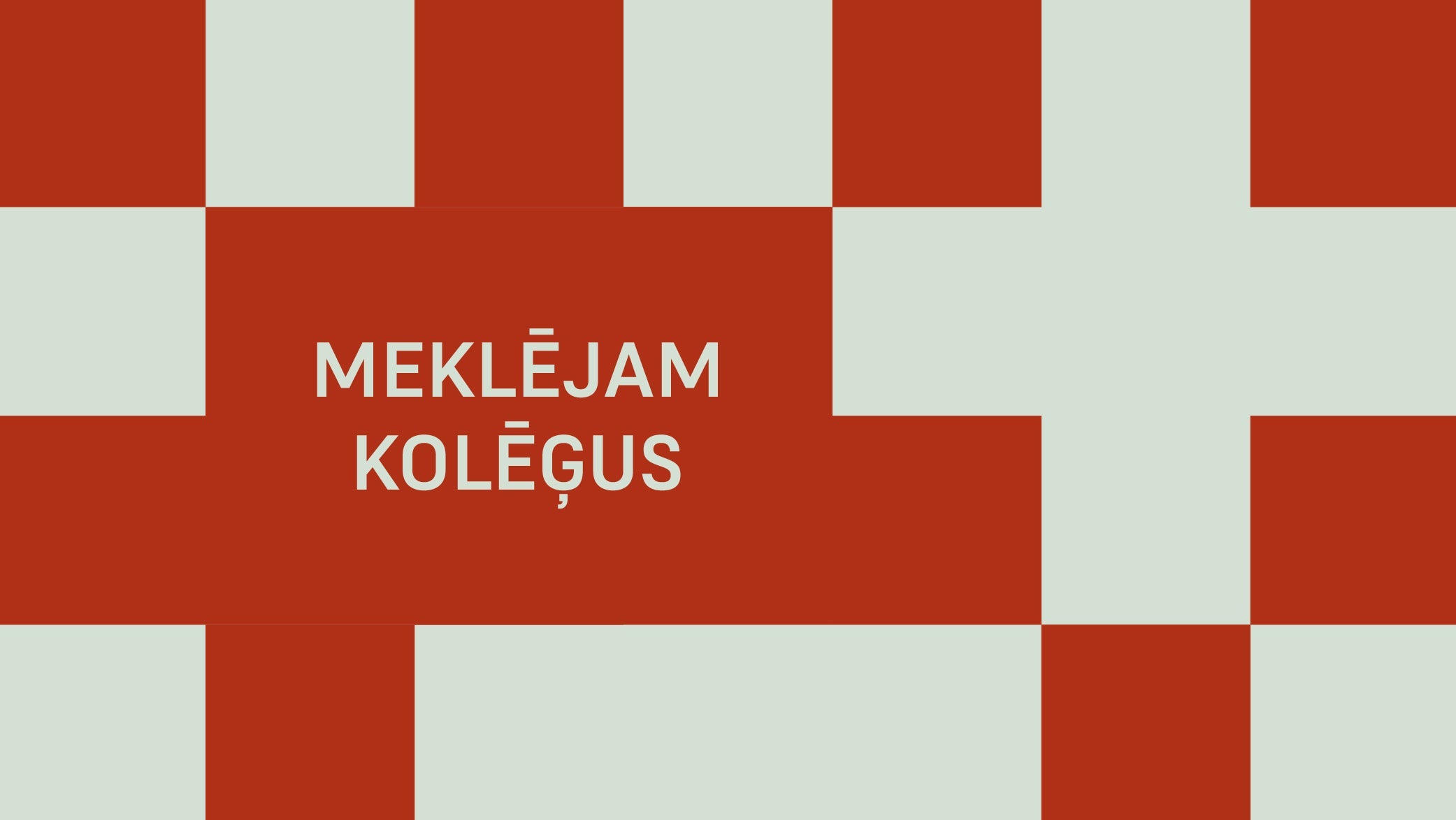 Meklējam kolēģi: ZINĀTNISKAIS KOORDINATORS