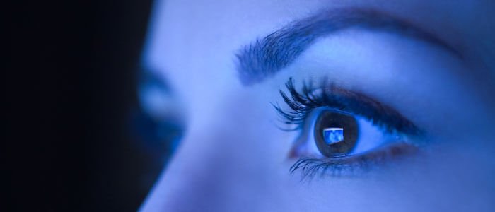 Effects of blue light on the skin!